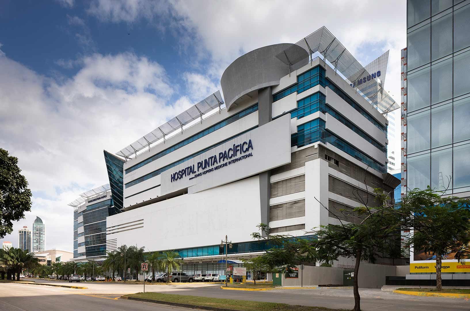 Hospital Punta Pacifica, affiliated with Johns Hopkins โ Panama City's flagship private hospital and a medical tourism magnet